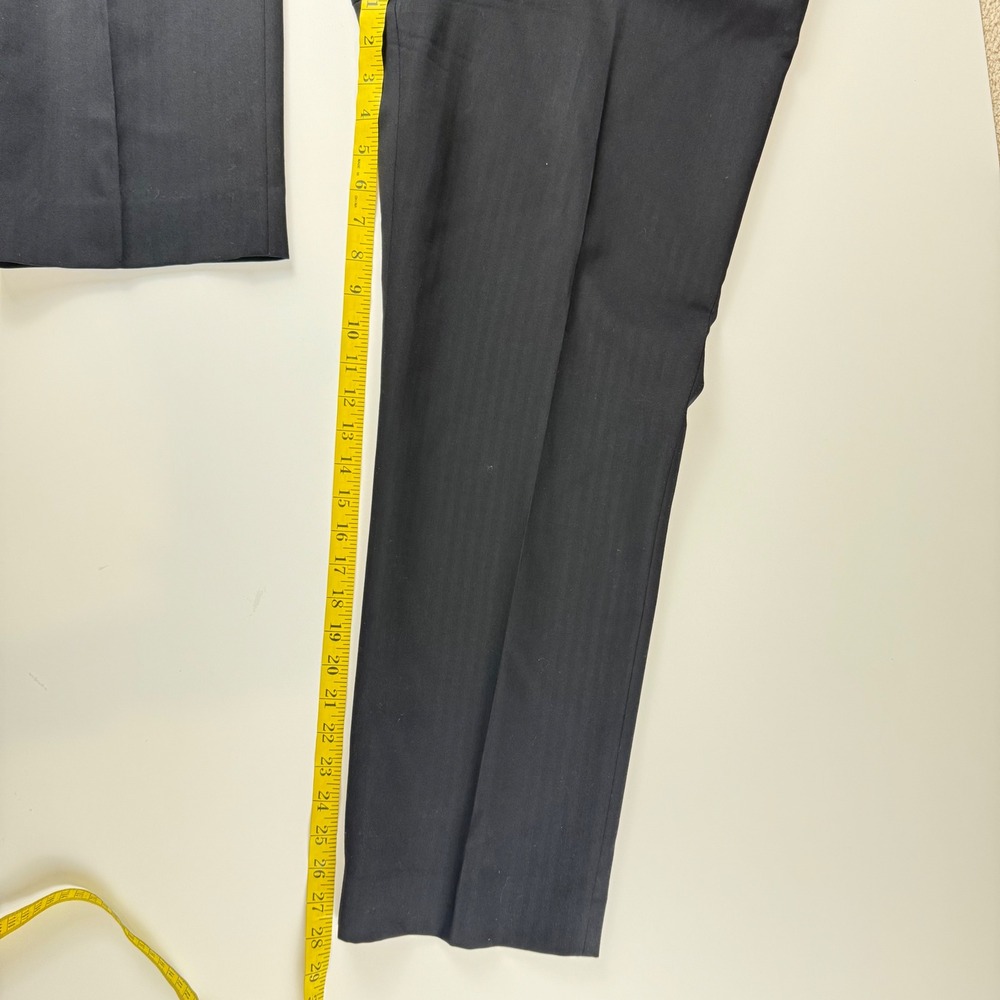 Pendleton Petite Black Virgin Wool Herringbone Pl… - image 5